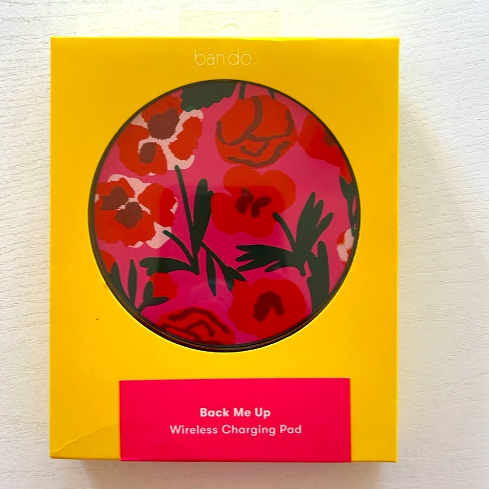 Ban.do Back Me Up! WIRELESS CHARGING PAD - LAS FLORES